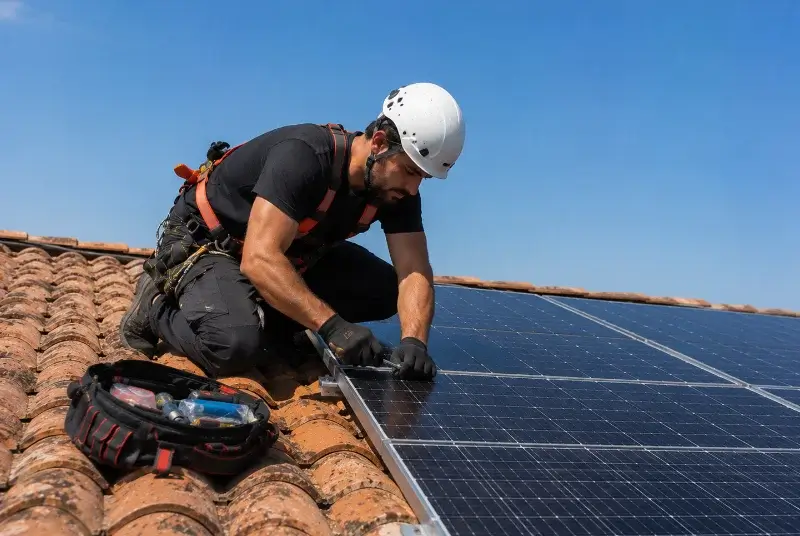 Maintenance et monitoring de panneaux solaires à Moulins