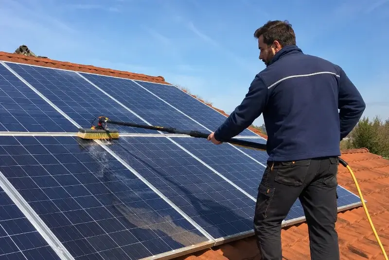 Nettoyage et entretien de panneaux solaires à Moulins